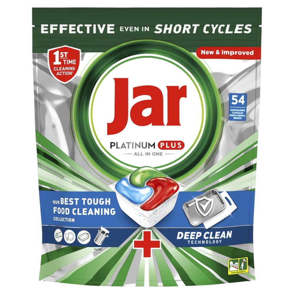 Jar Platinum Plus Deep Clean 54ks